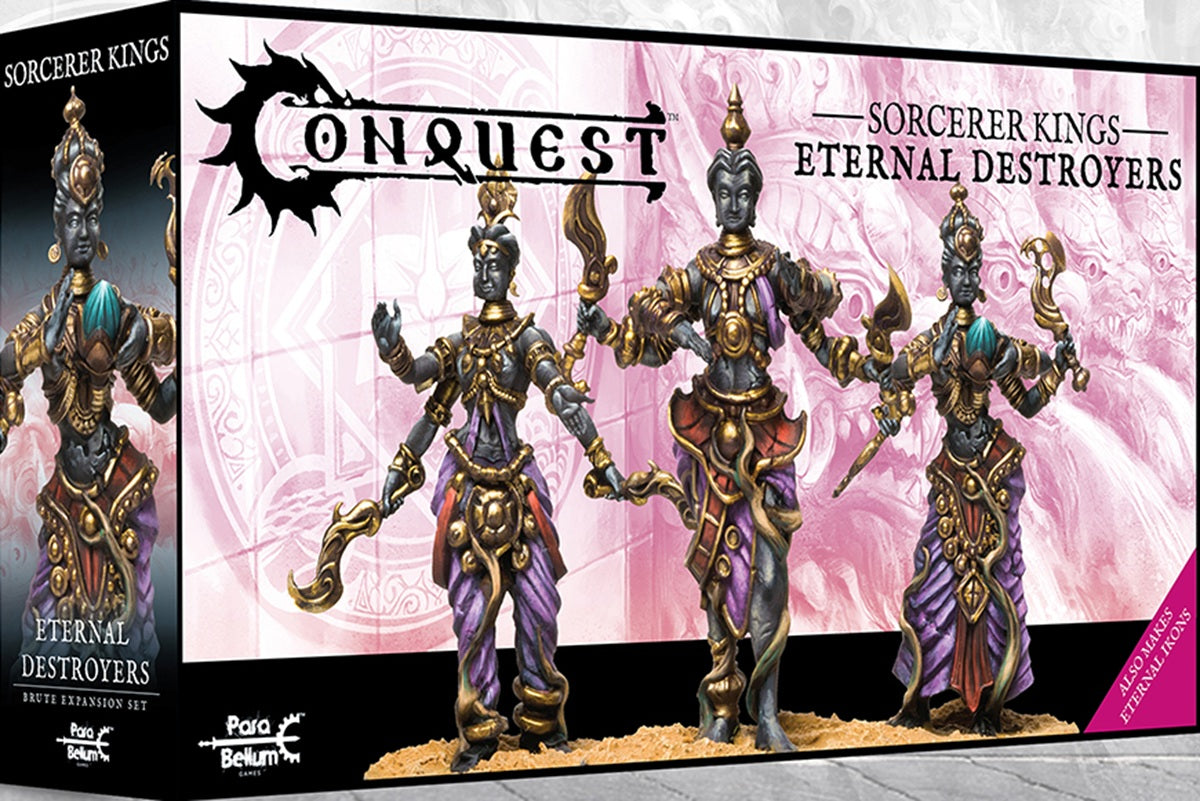 CONQUEST: SORCERER KINGS ETERNAL DESTROYERS Miniatures para bellum | Red Claw Gaming