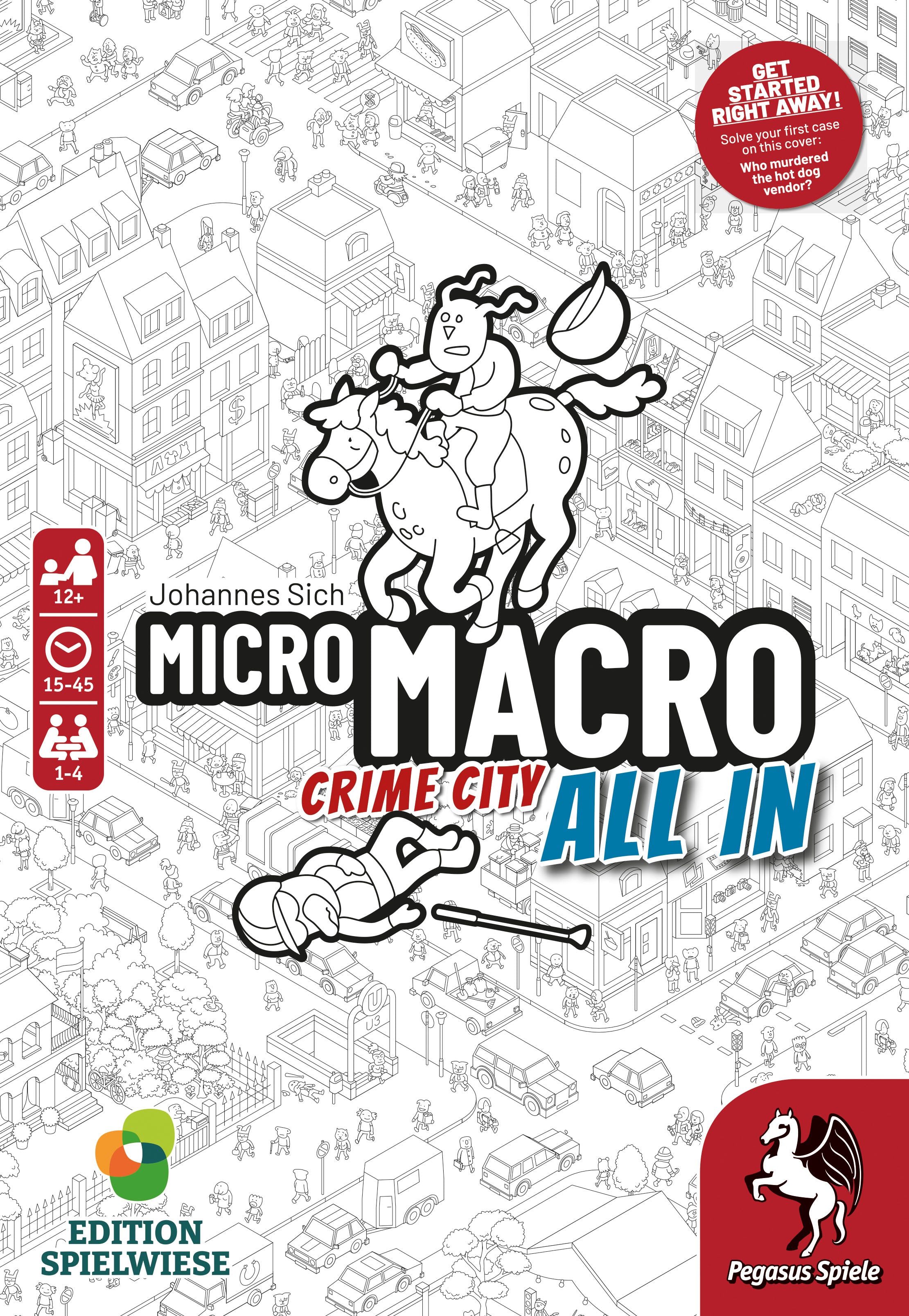 MICROMACRO: CRIME CITY 3 ALL IN Board Game Lion Rampant    | Red Claw Gaming