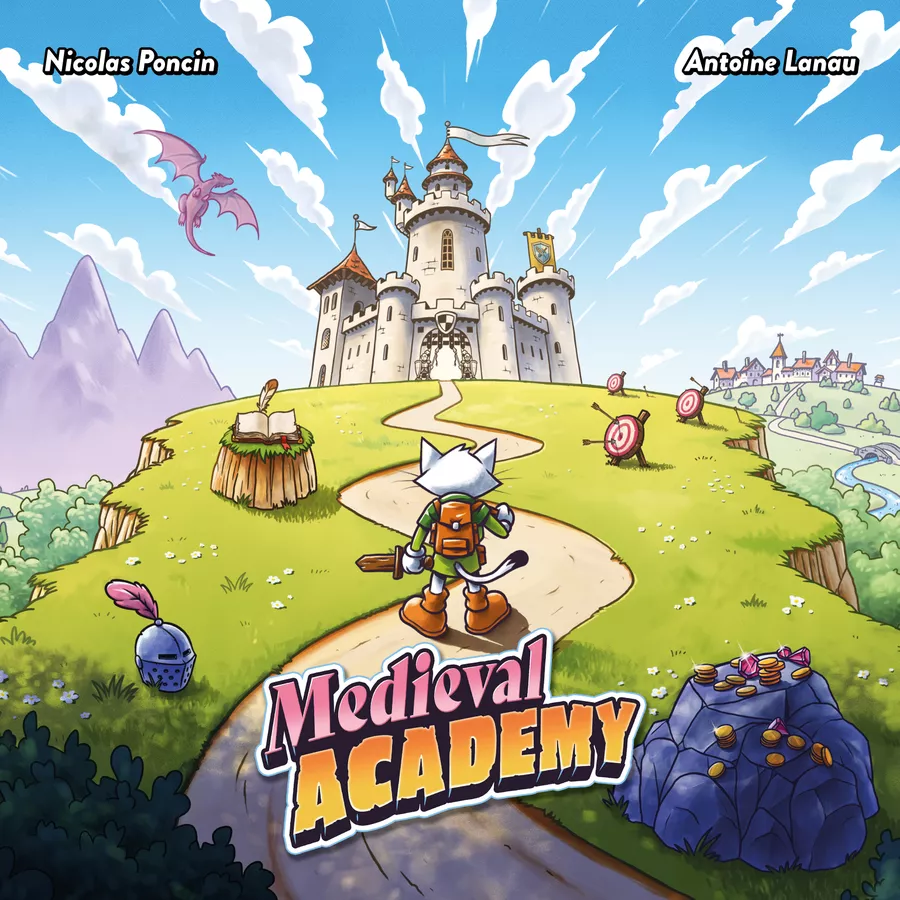 MEDIEVAL ACADEMY (SECOND EDITION) Board Games Universal Distribution | Red Claw Gaming