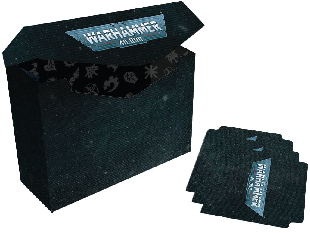 UP D-BOX WARHAMMER 40K INDEX CARD UNIVERSAL Ultra Pro | Red Claw Gaming