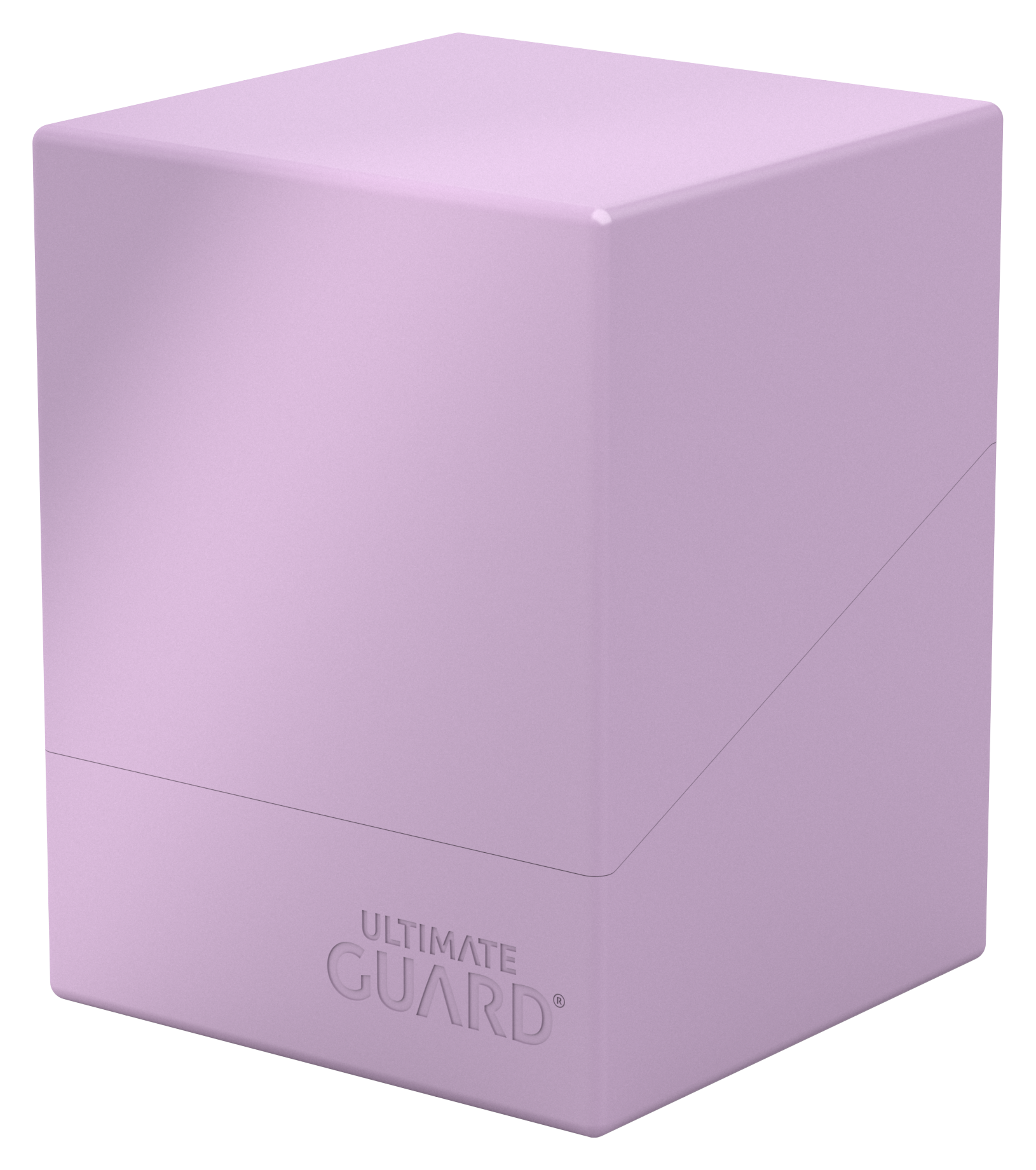 UG DECK CASE BOULDER 100+ PASTEL SOLID LAVENDER PURPLE Deck Box Ultimate Guard | Red Claw Gaming