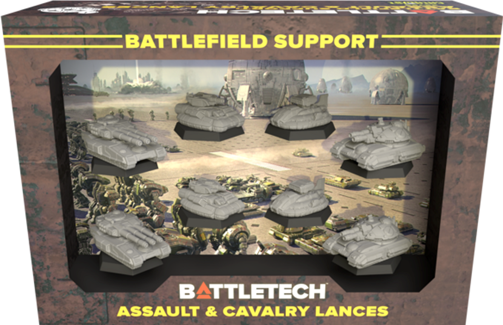 BATTLETECH BATTLEFIELD SUPPORT ASSAULT & CAVALRY LANCES Battletech Catalyst | Red Claw Gaming