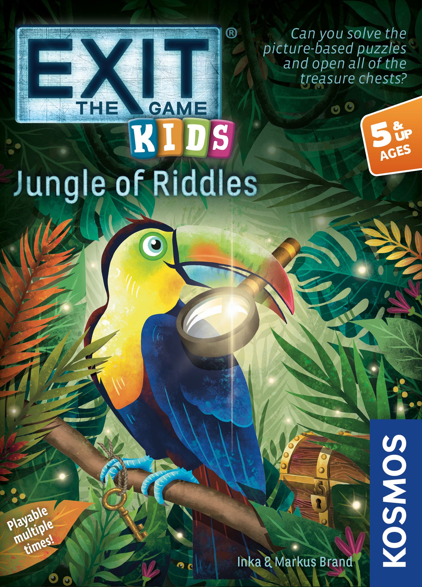 Exit: Kids, Jungle of Riddles Board Games Kosmos    | Red Claw Gaming