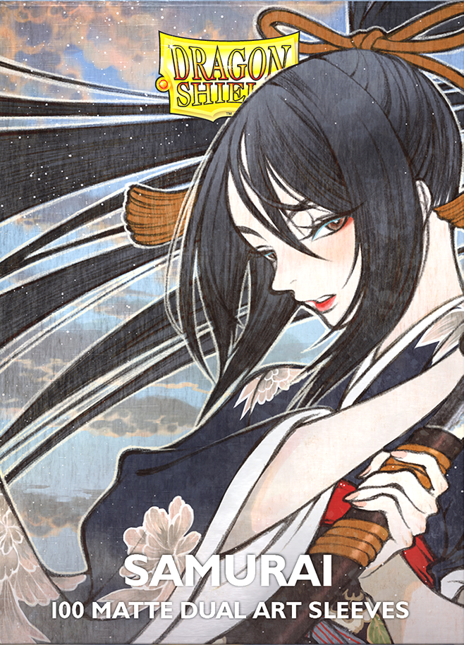 DRAGON SHIELD SLEEVES DUAL MATTE SAMURAI 100CT Dragon Shield Dragon Shield | Red Claw Gaming