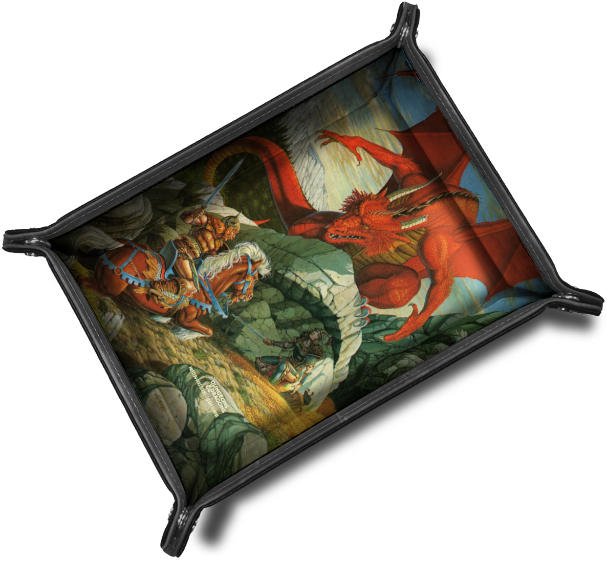 D&D MASTERWORKS SERIES DICE LARRY ELMOR Dice Tray FanRoll Dice | Red Claw Gaming