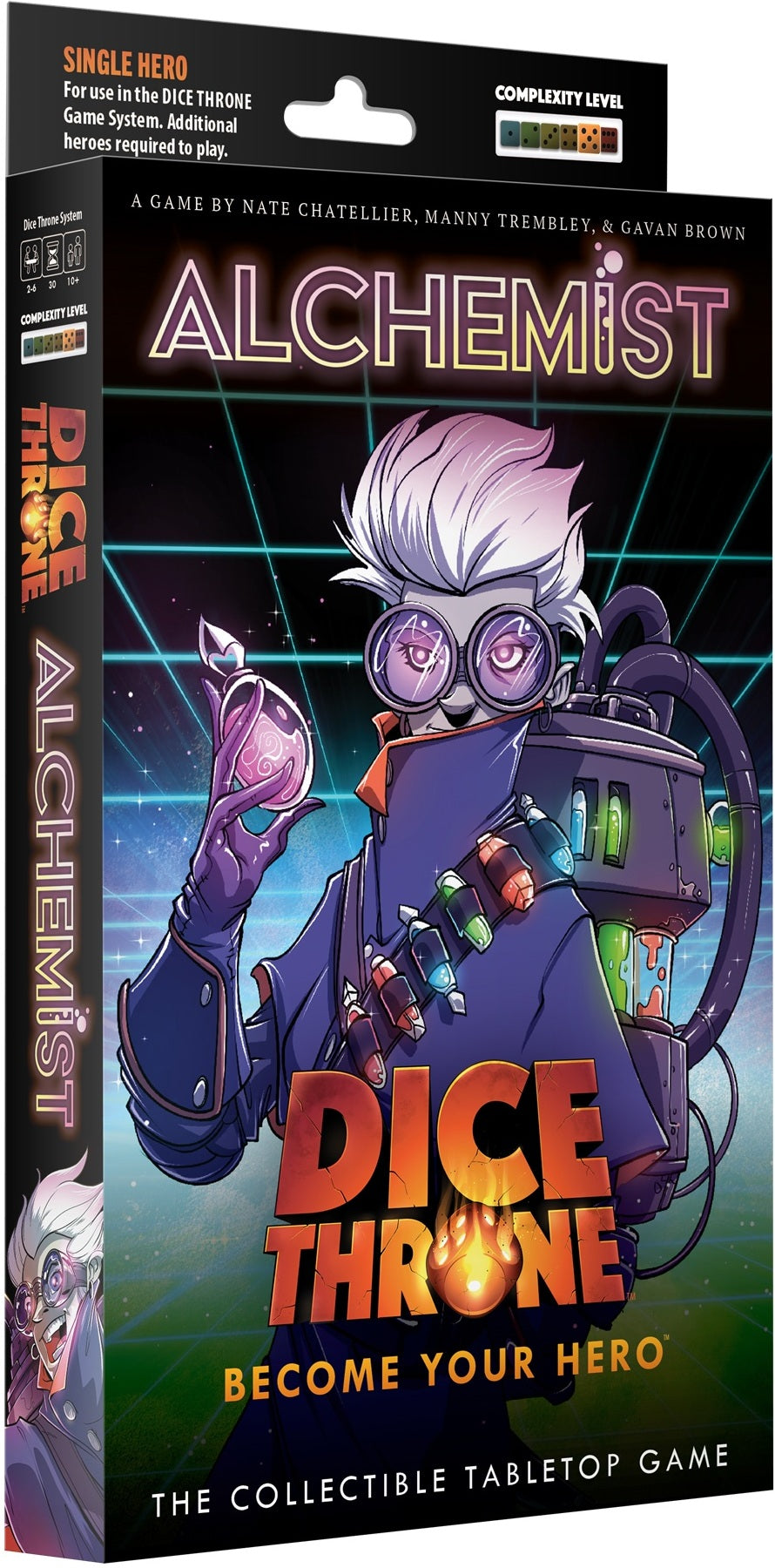 DICE THRONE HERO PACK - ALCHEMIST Board Games Universal DIstribution | Red Claw Gaming
