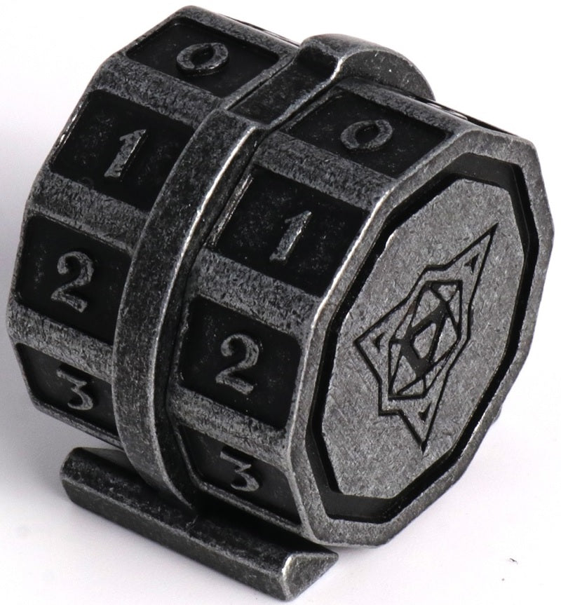 LifeLink Counter Verson 2 Die Hard Dice Battleworn Gold | Red Claw Gaming