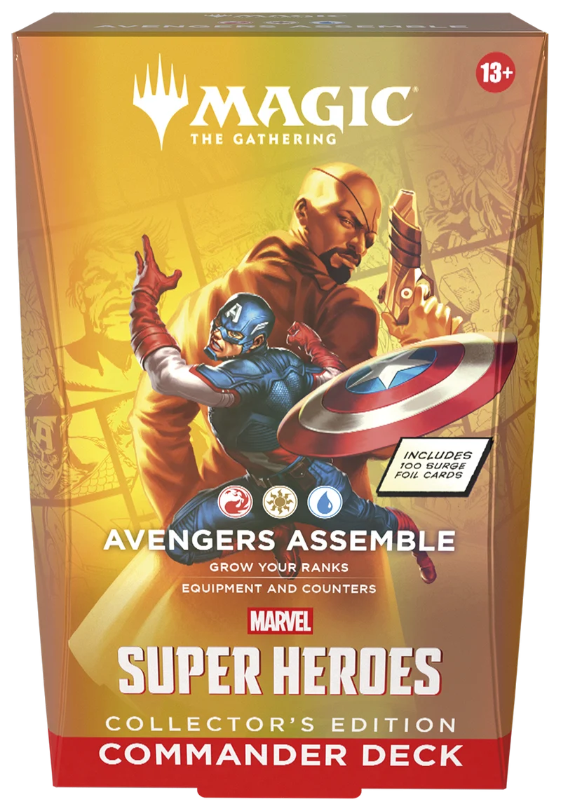 Magic: The Gathering: MARVEL SUPER HEROES COLLECTOR COMMANDER | Red Claw Gaming