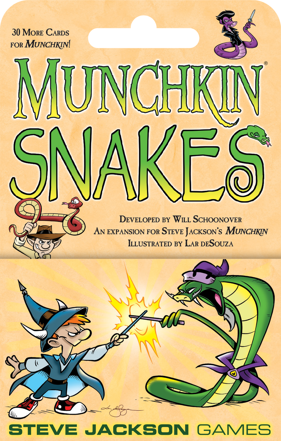 MUNCHKIN SNAKES Board Games Steve Jackson    | Red Claw Gaming