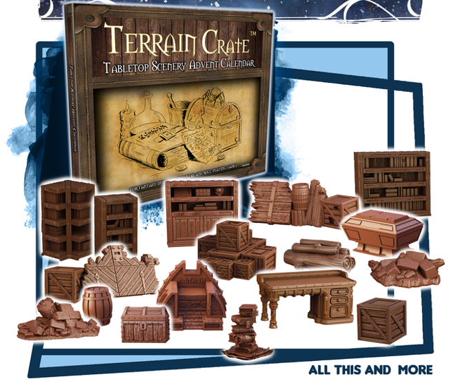 TERRAIN CRATE ADVENT CALENDAR Dice Mantic Games | Red Claw Gaming
