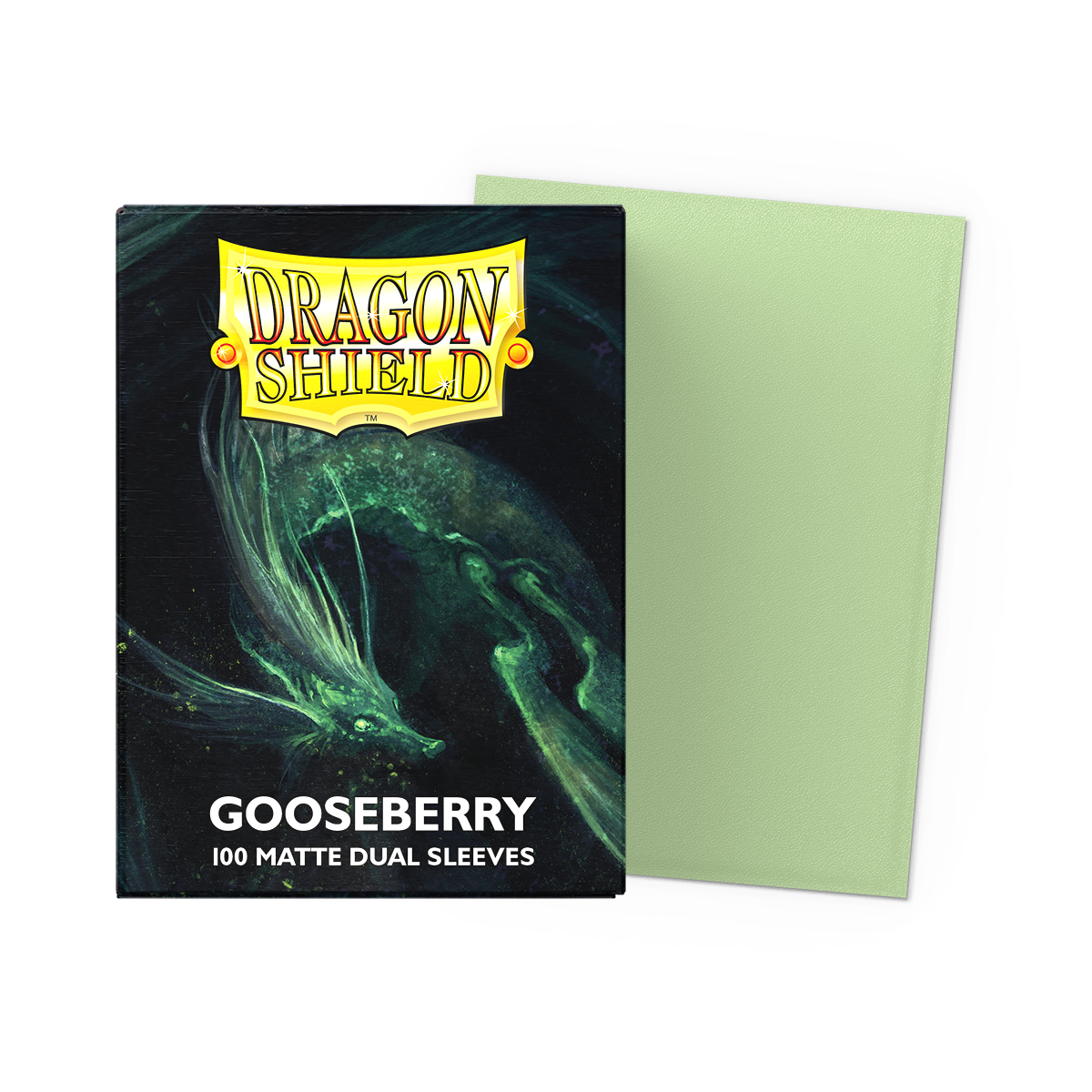 Dragon Shield Dual Matte Sleeve - Gooseberry 100ct Dragon Shield Dragon Shield | Red Claw Gaming