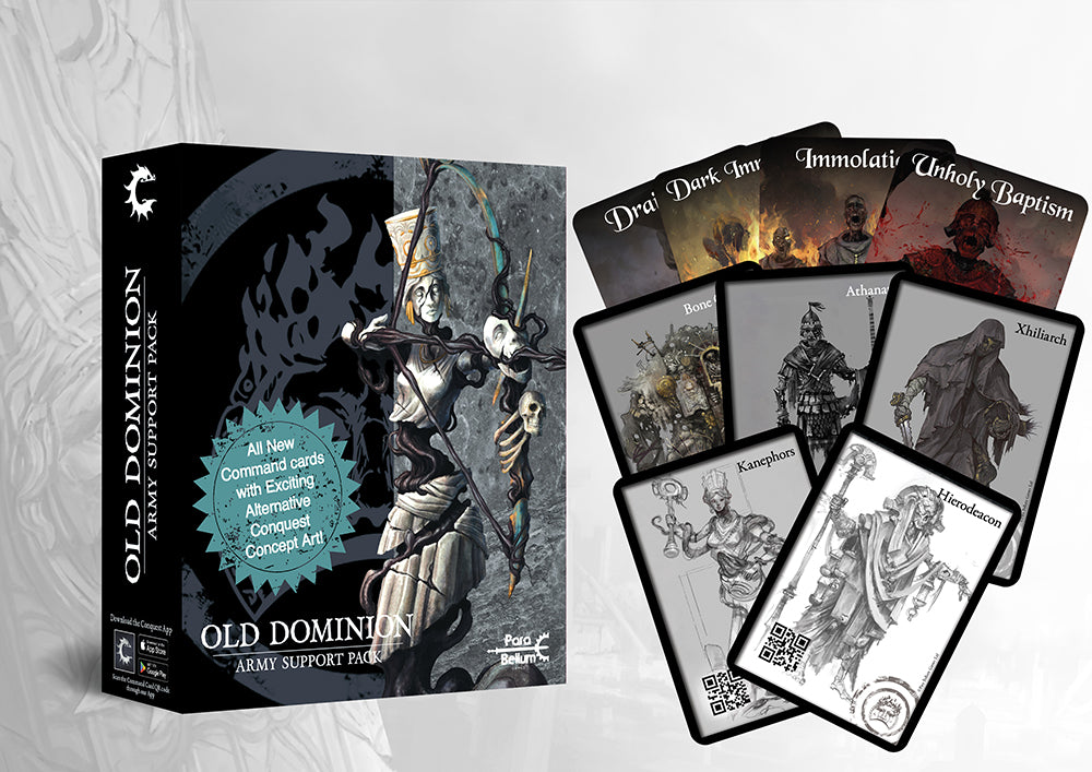 CONQUEST: OLD DOMINION ARMY SUPPORT PACK Miniatures Universal DIstribution | Red Claw Gaming