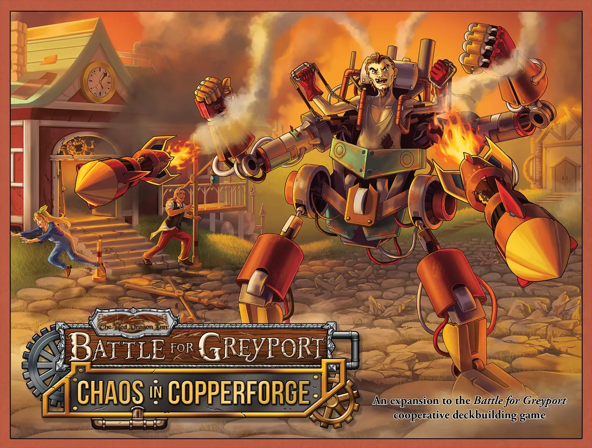 RED DRAGON INN BATTLE FOR GREYPORT CHAOS IN COPPERFORGE Board Game Slugfest Games    | Red Claw Gaming