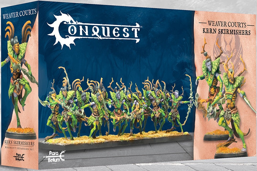 CONQUEST: WEAVER COURTS KERN SKIRMISHERS Miniatures Universal DIstribution | Red Claw Gaming