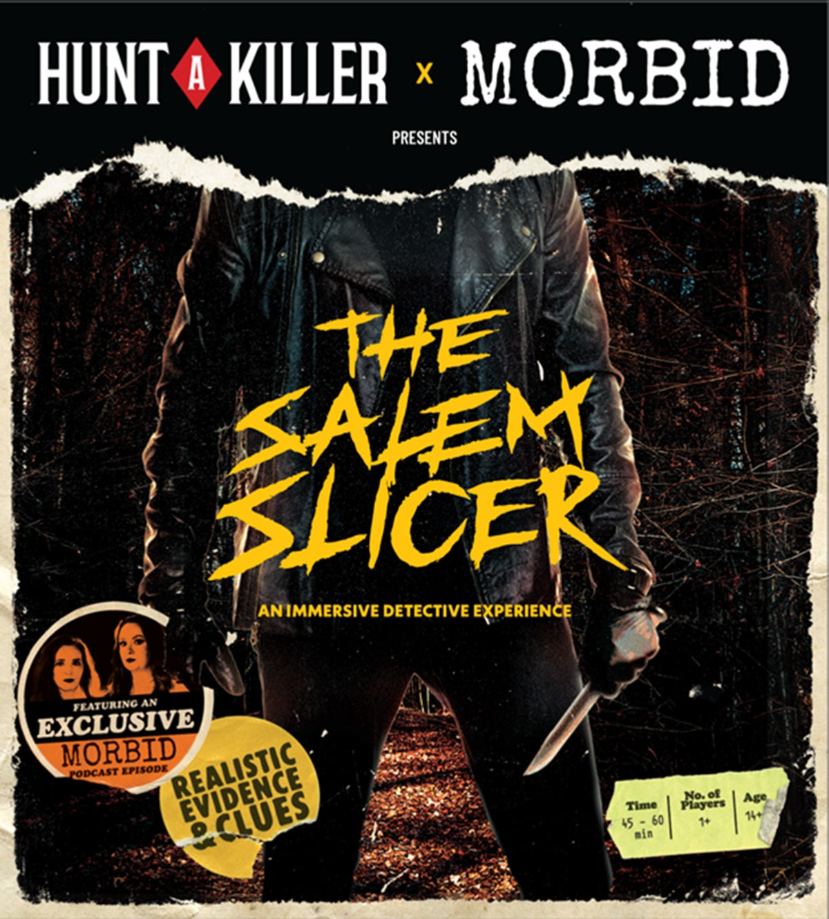 Hunt a Killer - X Morbid - The Salem Slicer Board Games Universal DIstribution | Red Claw Gaming