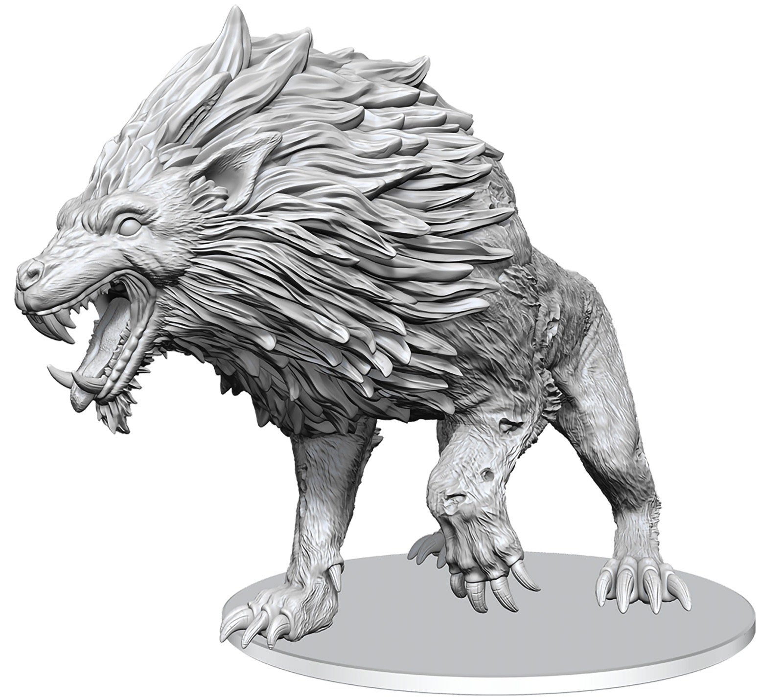 D&D Nolzur's Marvelous Miniatures: DIRE WORG | Red Claw Gaming