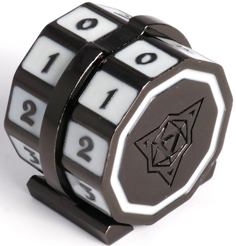 LifeLink Counter Verson 2 Die Hard Dice Battleworn Gold | Red Claw Gaming