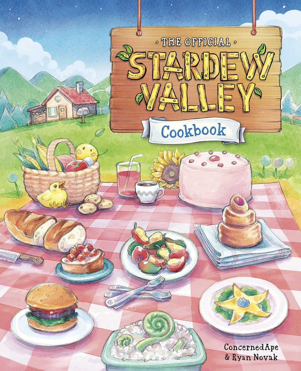 The Official Stardew Valley Cook Book Cookbook Universal    | Red Claw Gaming