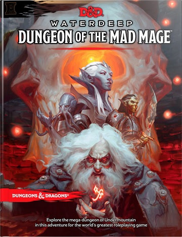 D&D RPG WATERDEEP: DUNGEON OF THE MAD MAGE D&D Book Wizards of the Coast    | Red Claw Gaming