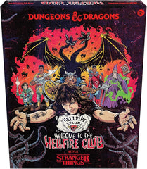 DND RPG STRANGER THINGS: WELCOME TO THE HELLFIRE CLUB D&D Book Wizards of the Coast | Red Claw Gaming