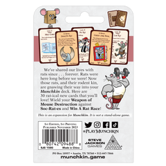 MUNCHKIN RATS Board Games Steve Jackson    | Red Claw Gaming