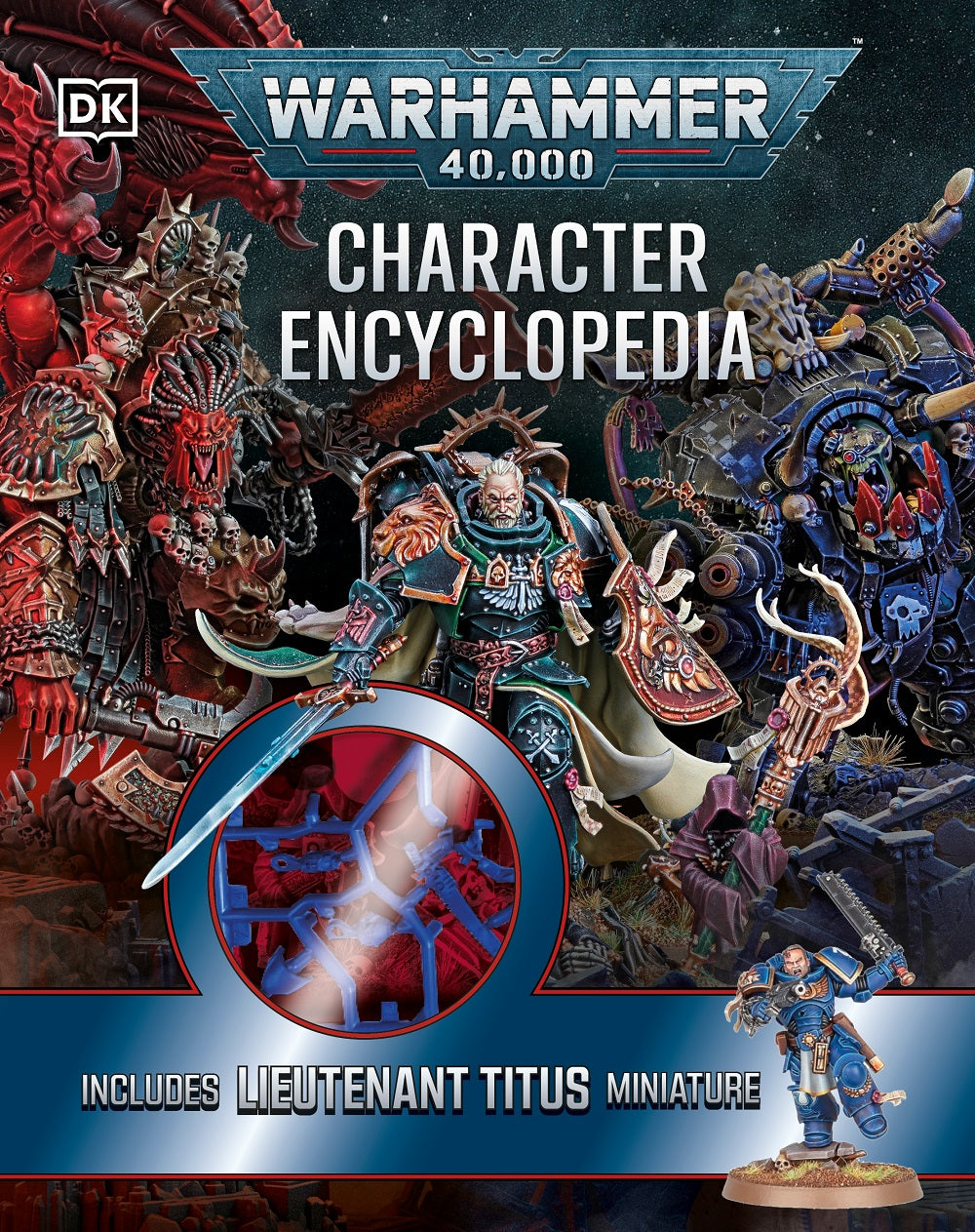 WARHAMMER 40,000 CHARACTER ENCYCLOPEDIA Book DK | Red Claw Gaming