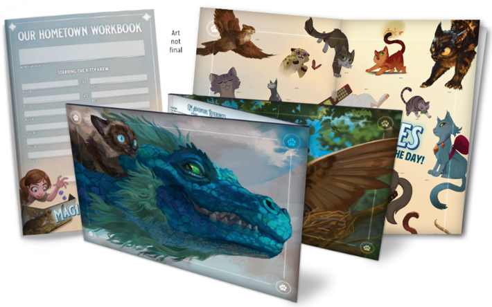 MAGICAL KITTIES GAME MASTER KIT Role Playing Atlas Games | Red Claw Gaming