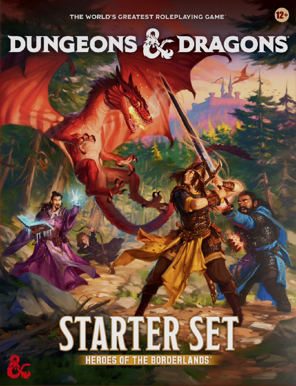 D&D RPG 2024 STARTER SET HEROES OF THE BORDERLANDS D&D Book Wizards of the Coast | Red Claw Gaming