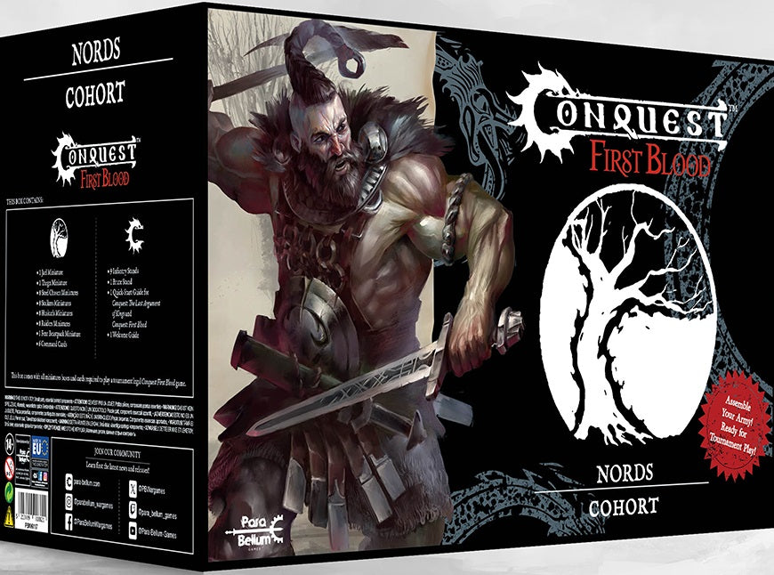 CONQUEST: NORDS FIRST BLOOD COHORT STARTER SET Miniatures Universal DIstribution | Red Claw Gaming