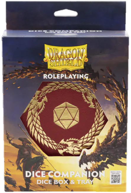 DRAGON SHIELD DICE COMPANION BLOOD RED Dragon Shield Dragon Shield    | Red Claw Gaming