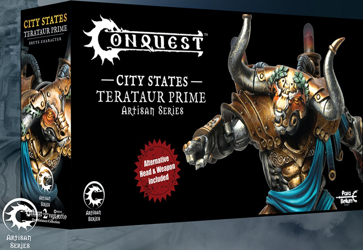 CONQUEST: CITY STATES TERATAUR PRIME ARTISAN SERIES | Red Claw Gaming