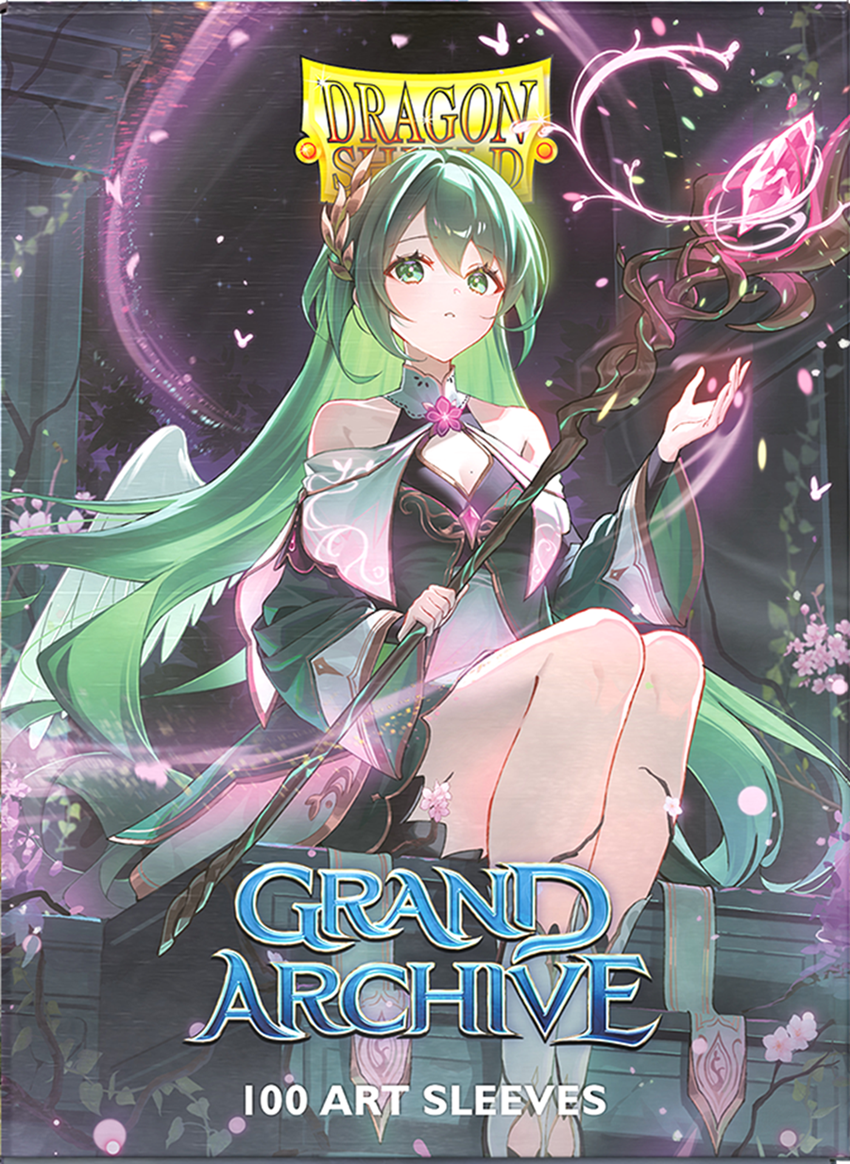 DRAGON SHIELD SLEEVES GRAND ARCHIVE ARIEL, ARCHANGEL OF NATURA 100CT | Red Claw Gaming