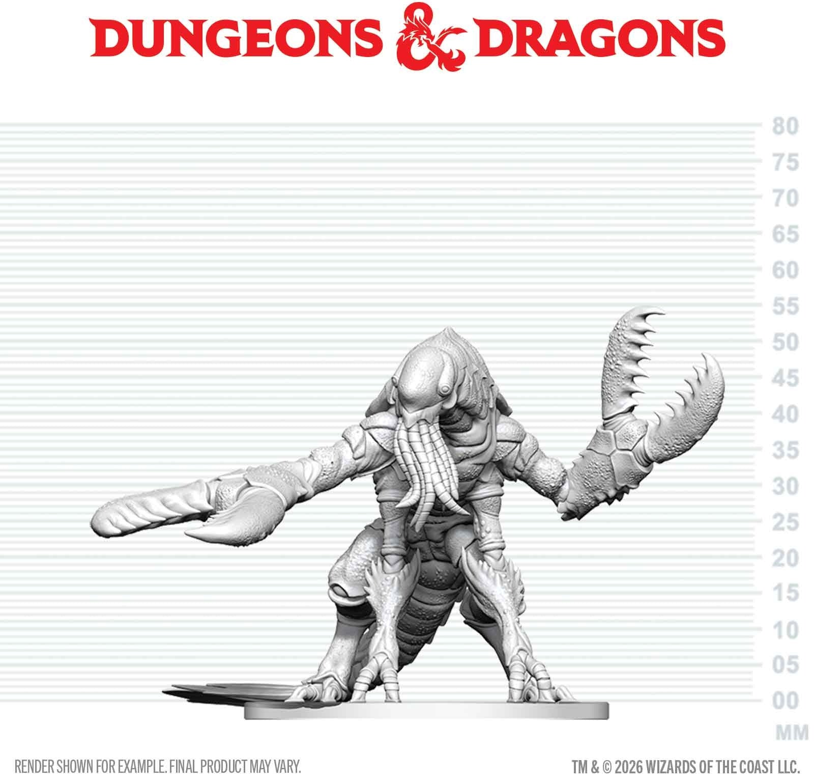 DND UNPAINTED MINIS WV29 CHUUL | Red Claw Gaming
