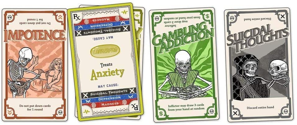 Side Effects Board Game Pillbox Games | Red Claw Gaming