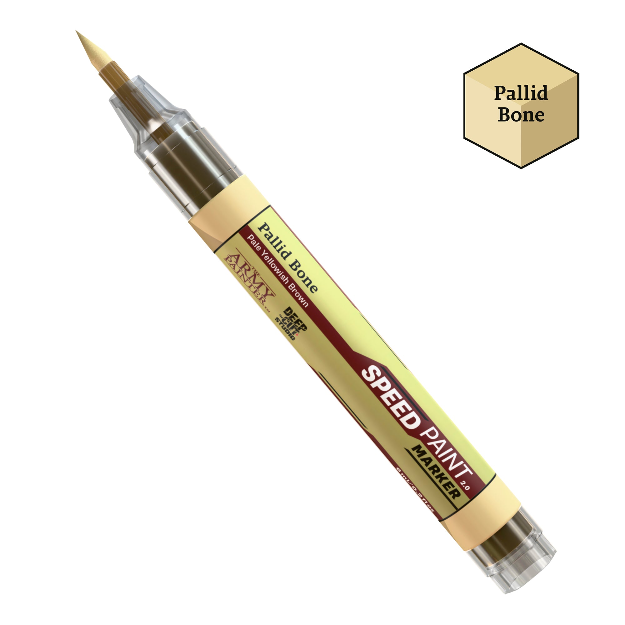 SPEEDPAINT MARKER PALLID BONE Speed Paint Marker Army Painter | Red Claw Gaming