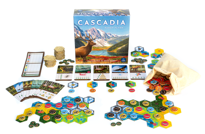 Cascadia Board Games AEG | Red Claw Gaming