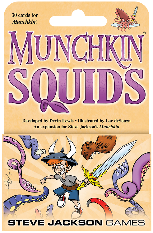 Munchkin Squids Board Games Steve Jackson    | Red Claw Gaming