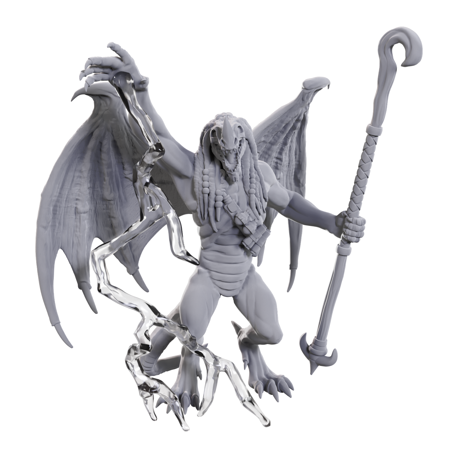 DND UNPAINTED MINIS WV24 BLUE ABISHAI Minatures Wizkids Games | Red Claw Gaming