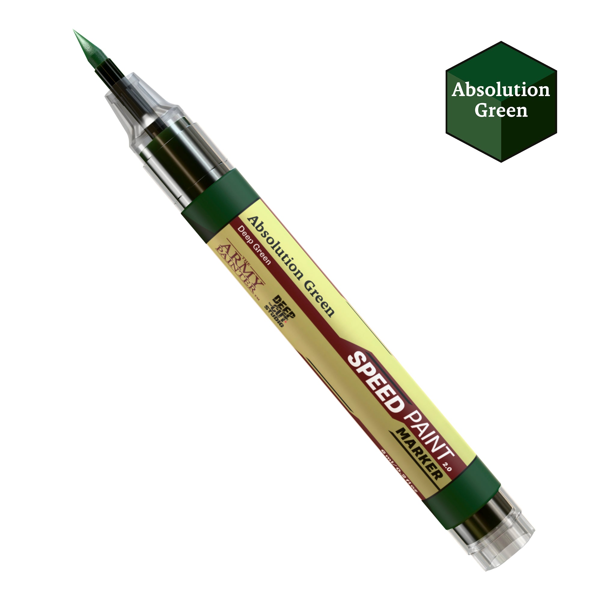 SPEEDPAINT MARKER ABSOLUTION GREEN Speed Paint Marker Army Painter | Red Claw Gaming