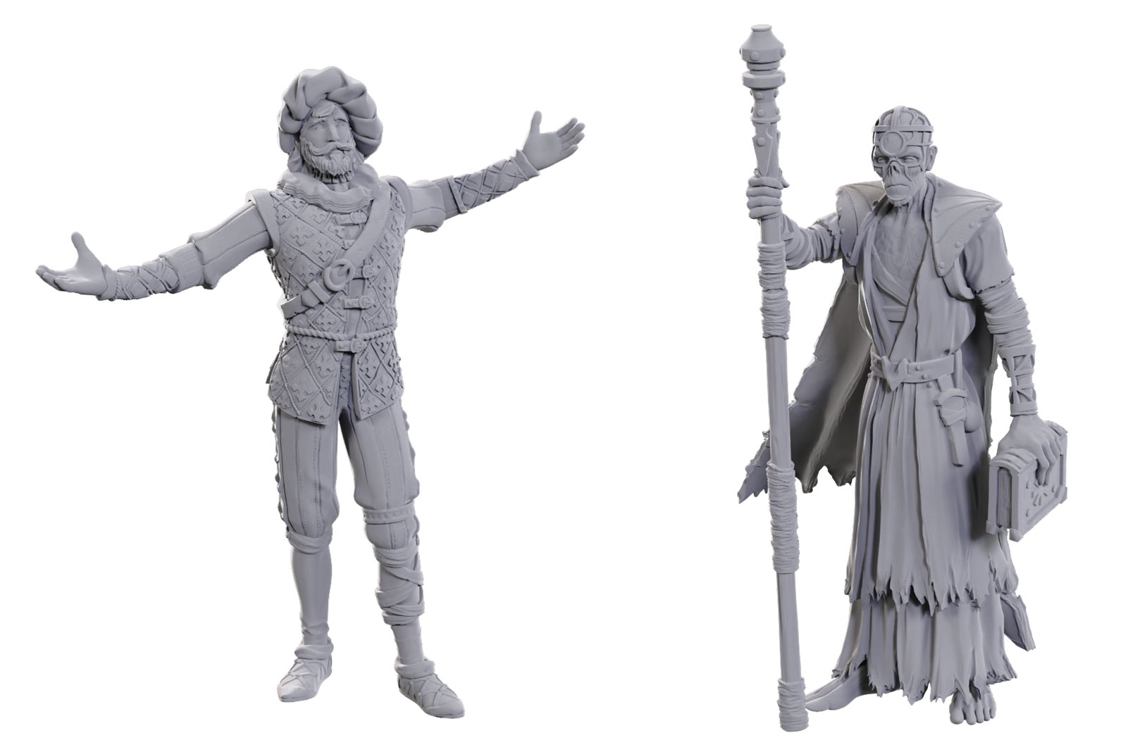 DND UNPAINTED MINIS SPECIAL EDITION BALDUR'S GATE 3 - VOLO & WITHERS Minatures Wizkids Games | Red Claw Gaming