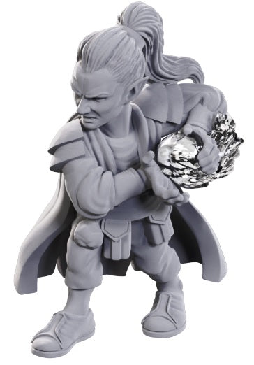 DND UNPAINTED MINIS WV24 PIRATE DECK WIZARD Minatures Wizkids Games | Red Claw Gaming