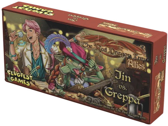 THE RED DRAGON INN: ALLIES - JIN VS GREPPA Board Game Slugfest Games | Red Claw Gaming