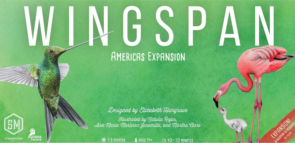 WINGSPAN AMERICAS Board Game Stonemaier Games | Red Claw Gaming