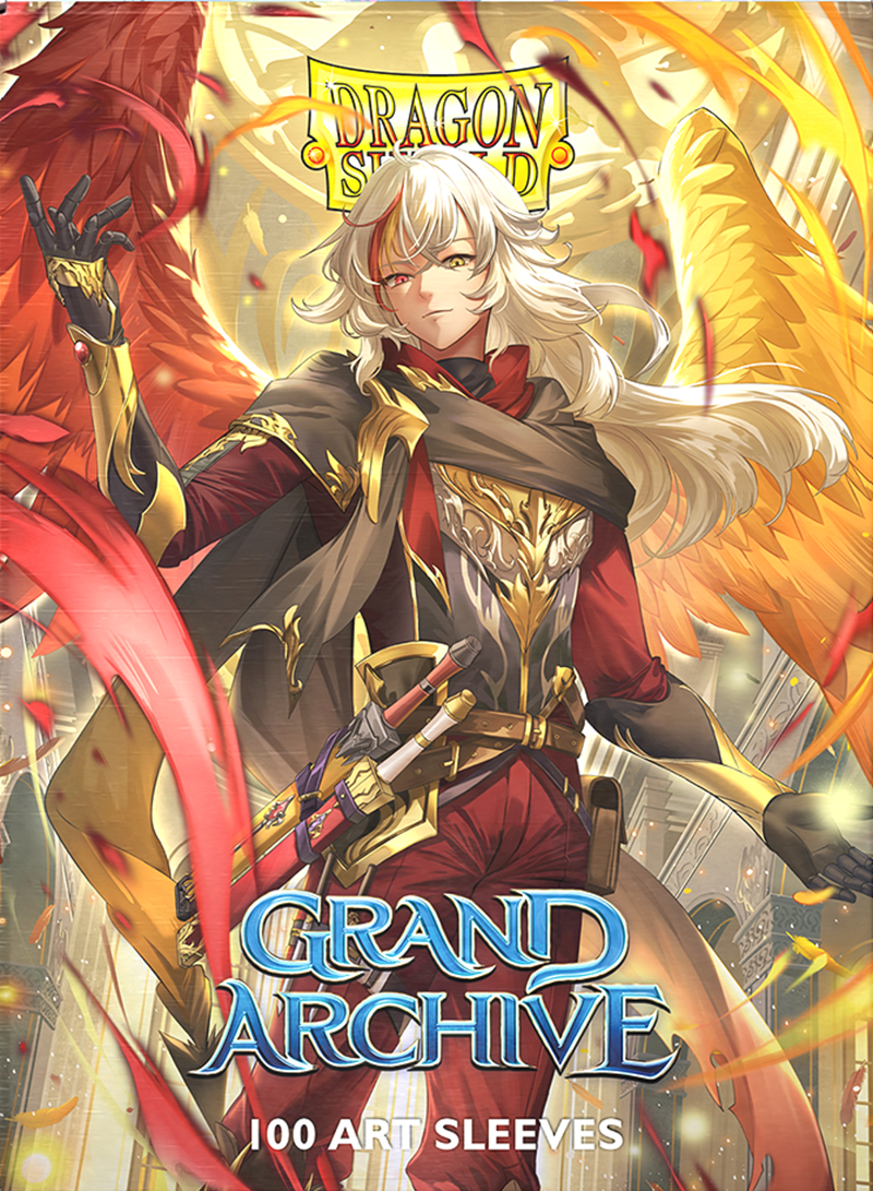 DRAGON SHIELD SLEEVES GRAND ARCHIVE AZRAEL, ARCHANGEL OF MATERIA 100CT | Red Claw Gaming