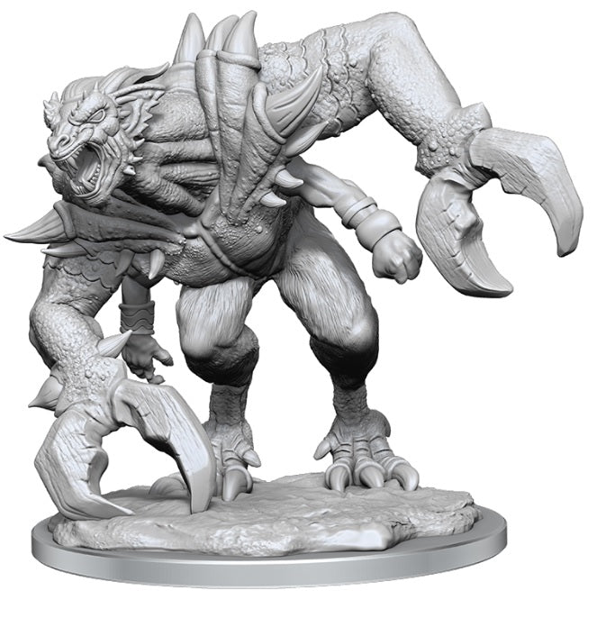 D&D UNPAINTED MINIS GLABREZU Minatures Wizkids Games    | Red Claw Gaming