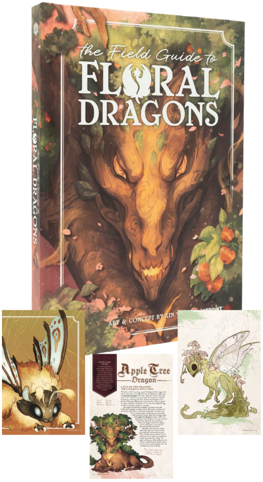THE FIELD GUIDE TO FLORAL DRAGONS D&D Book Hit Point Press | Red Claw Gaming