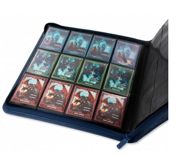UG ZIPFOLIO XENOSKIN 24PKT DARK BLUE | Red Claw Gaming