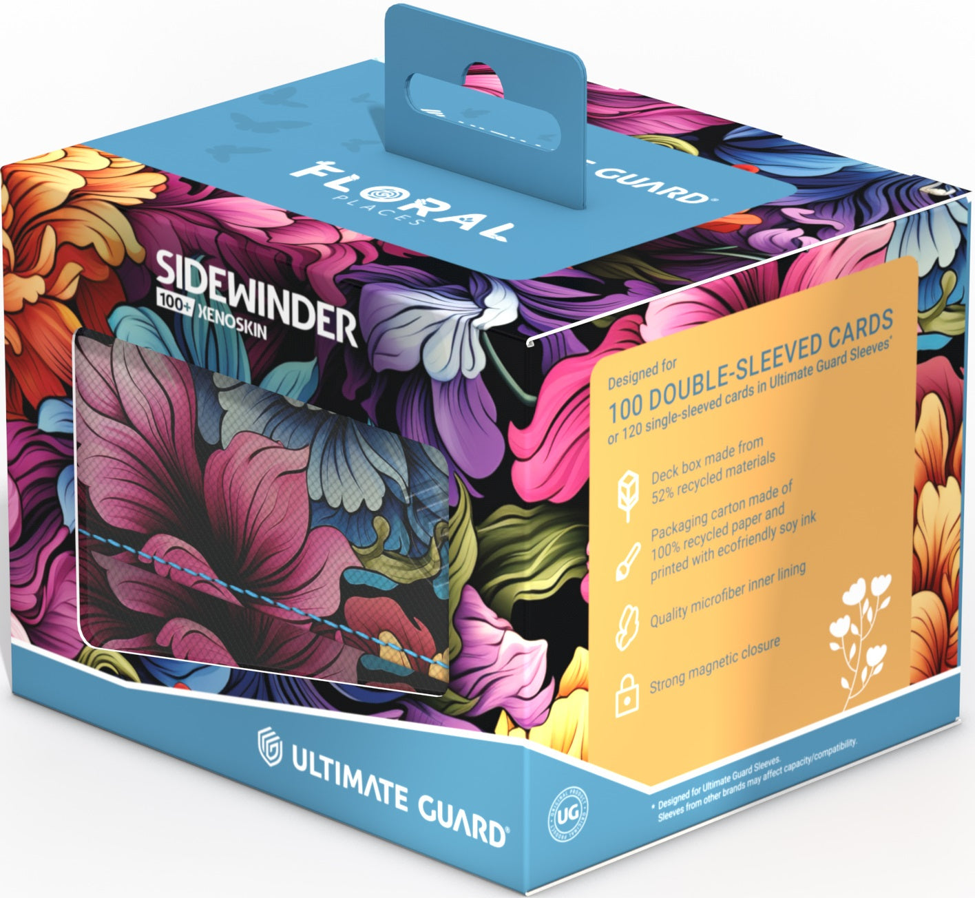 UG DECK CASE SIDEWINDER 100+ FLORAL SPRINGBLOOM MEADOW Deck Box Ultimate Guard | Red Claw Gaming