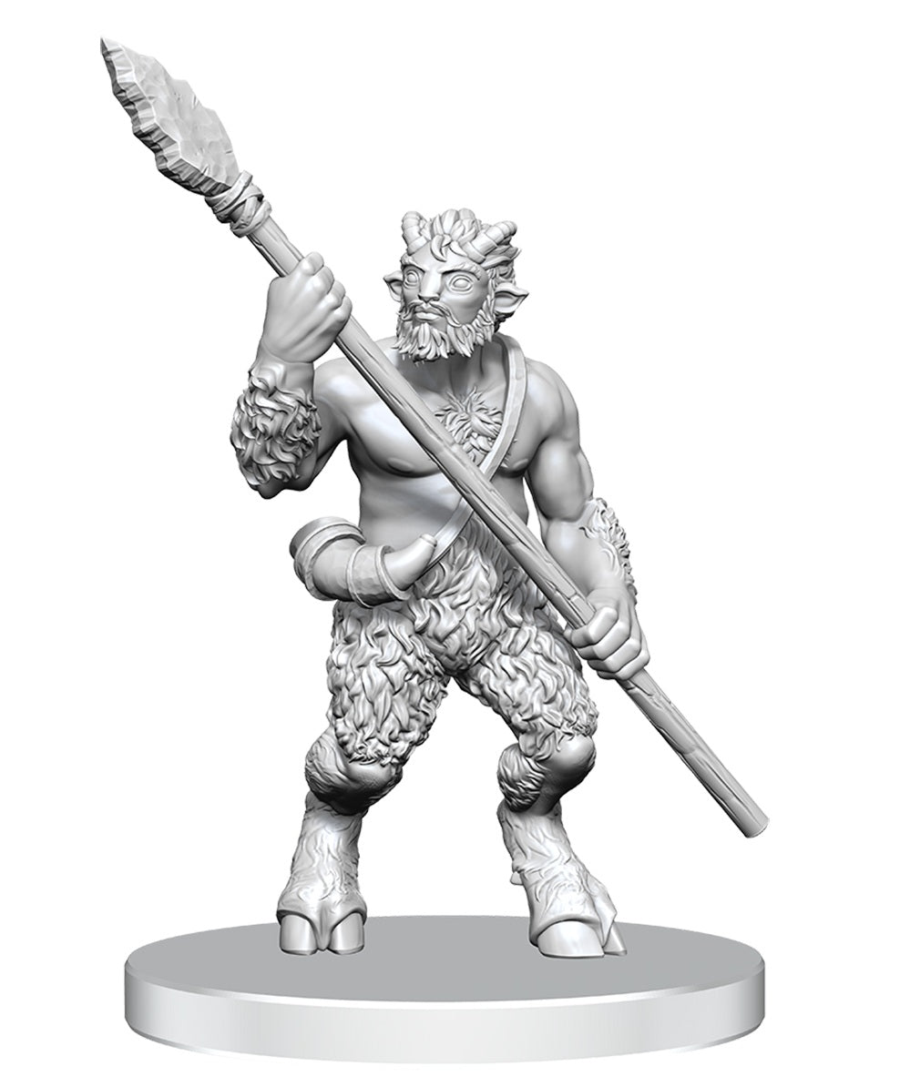 DND UNPAINTED MINIS WV26 CLASSIC SATYR Minatures Wizkids Games | Red Claw Gaming