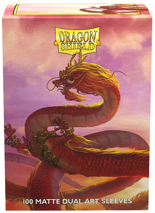 DRAGON SHIELD SLEEVES YEAR OF THE DRAGON 2024 100CT Dragon Shield Dragon Shield    | Red Claw Gaming